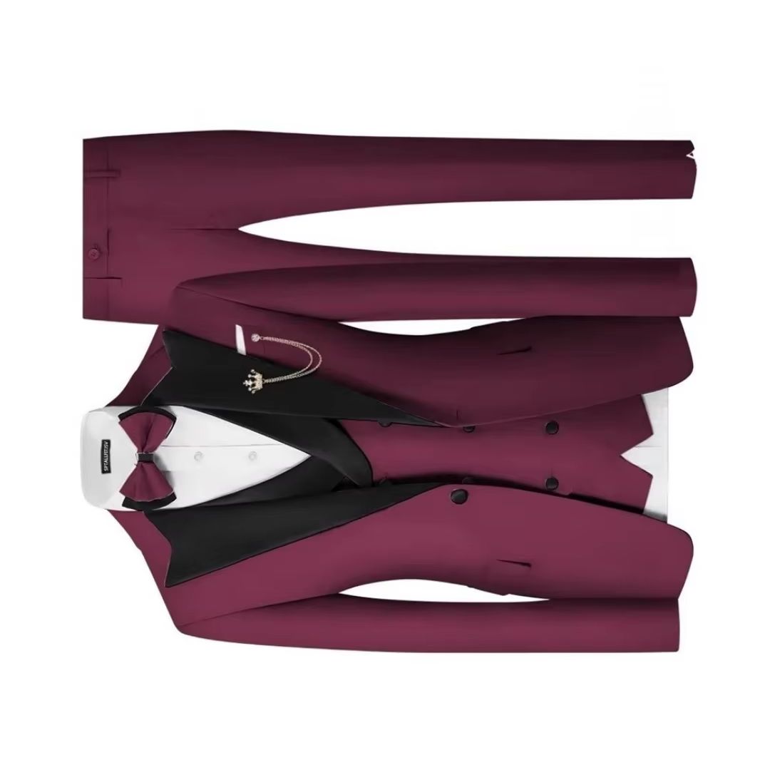 Men'S Formal Dinner Wear - Men's Slim Fit 3 Piece Tuxedo
