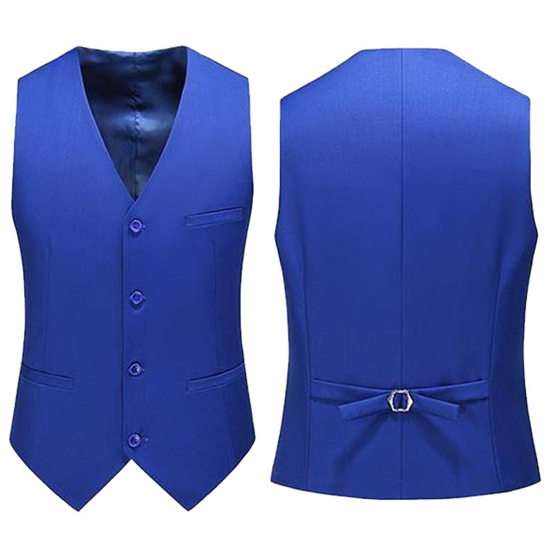 Men Formal Wear Vest - 19 Colors Men Vest Solid Color