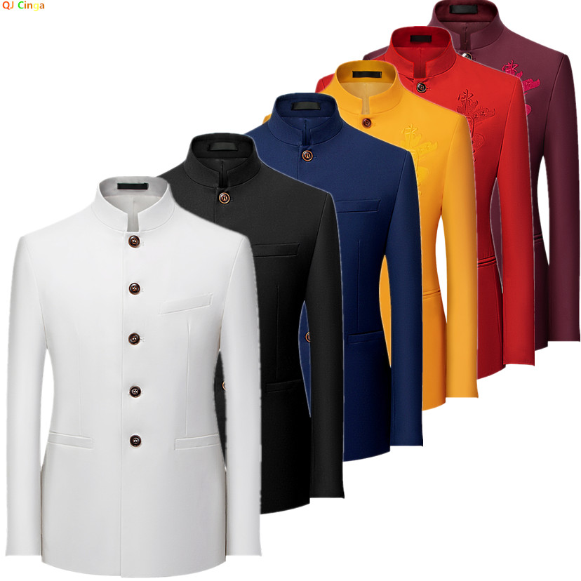 Asian Men Formal Wear - 2026 Men's Chinese Style Long Sleeve