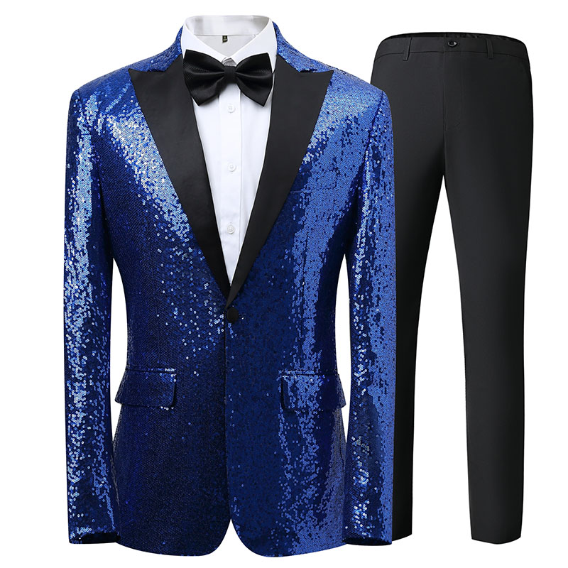 Korean Men Formal Wear - Men's Korean Style Slim Fit Suit