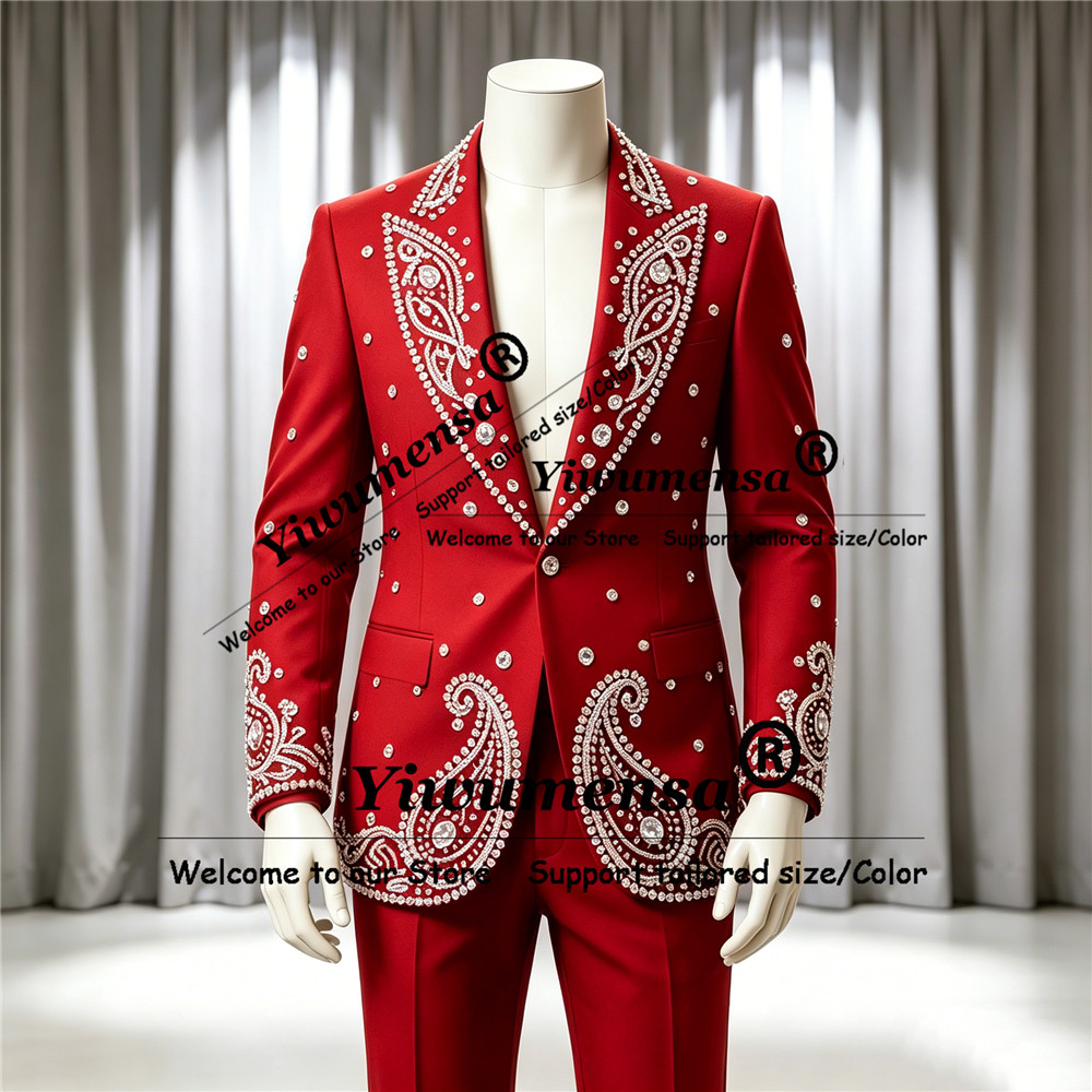 Sparkly Jewelry Stones Ornamen - Men'S Formal Wear Jewelry review and price