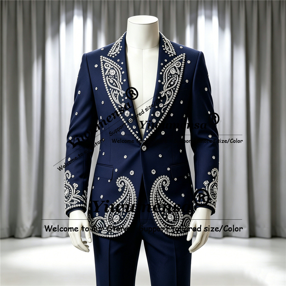Sparkly Jewelry Stones Ornamen - Men'S Formal Wear Jewelry review and price