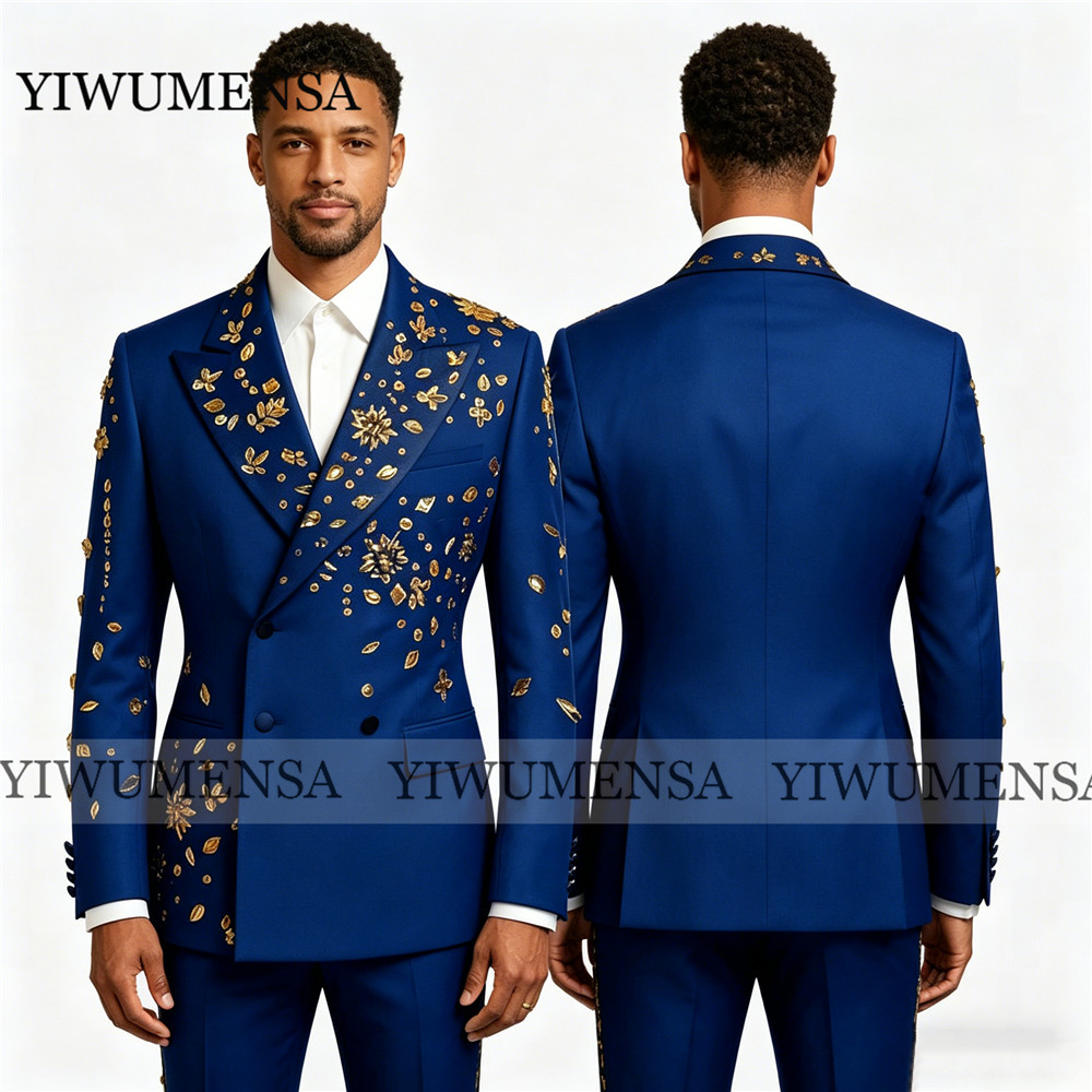 Brilliant Royal Blue Suits Men - Men'S Formal Wear Jewelry review and price