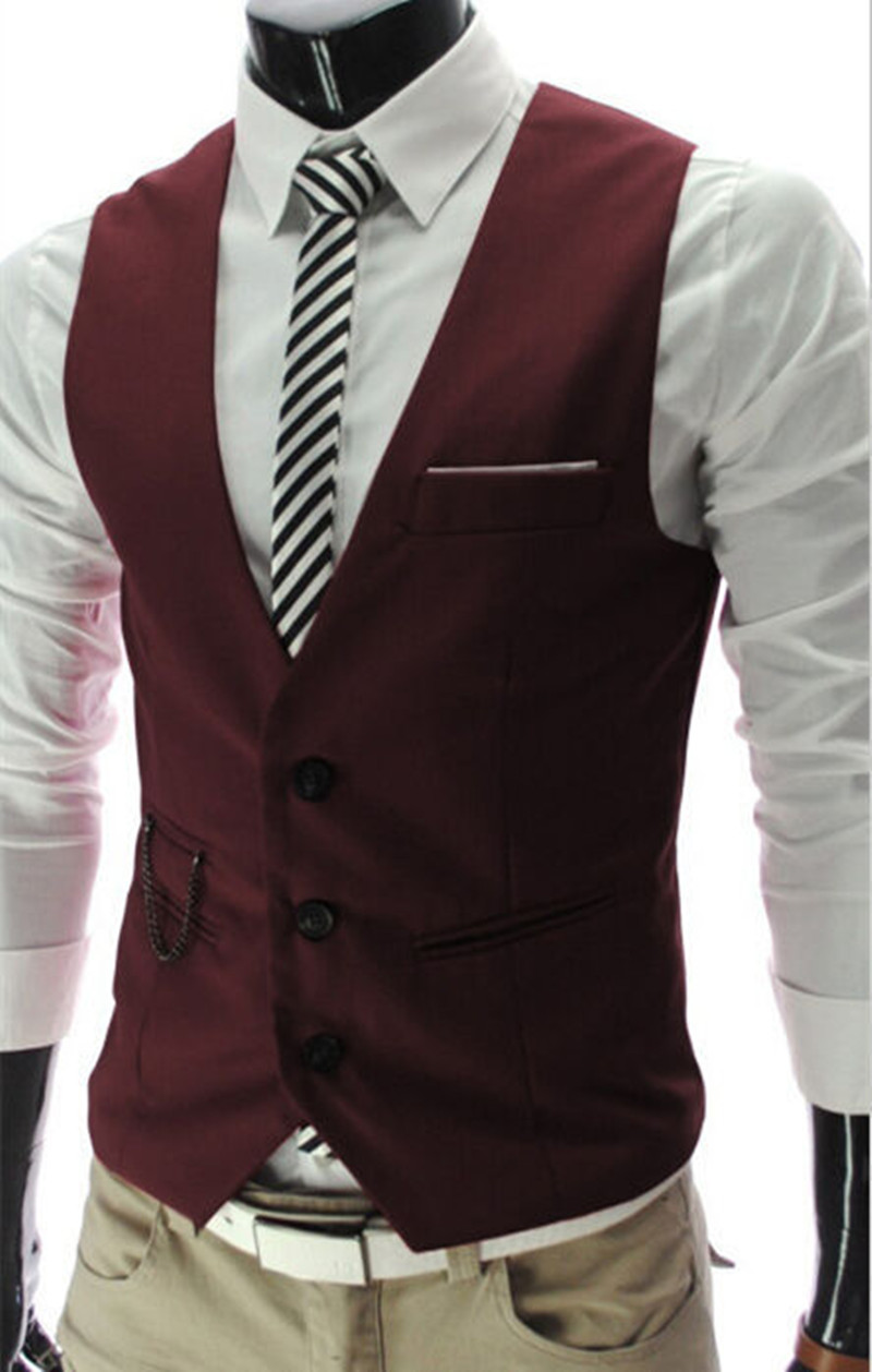 High Quality Dress Vests For M - Men Formal Wear Vest review and price