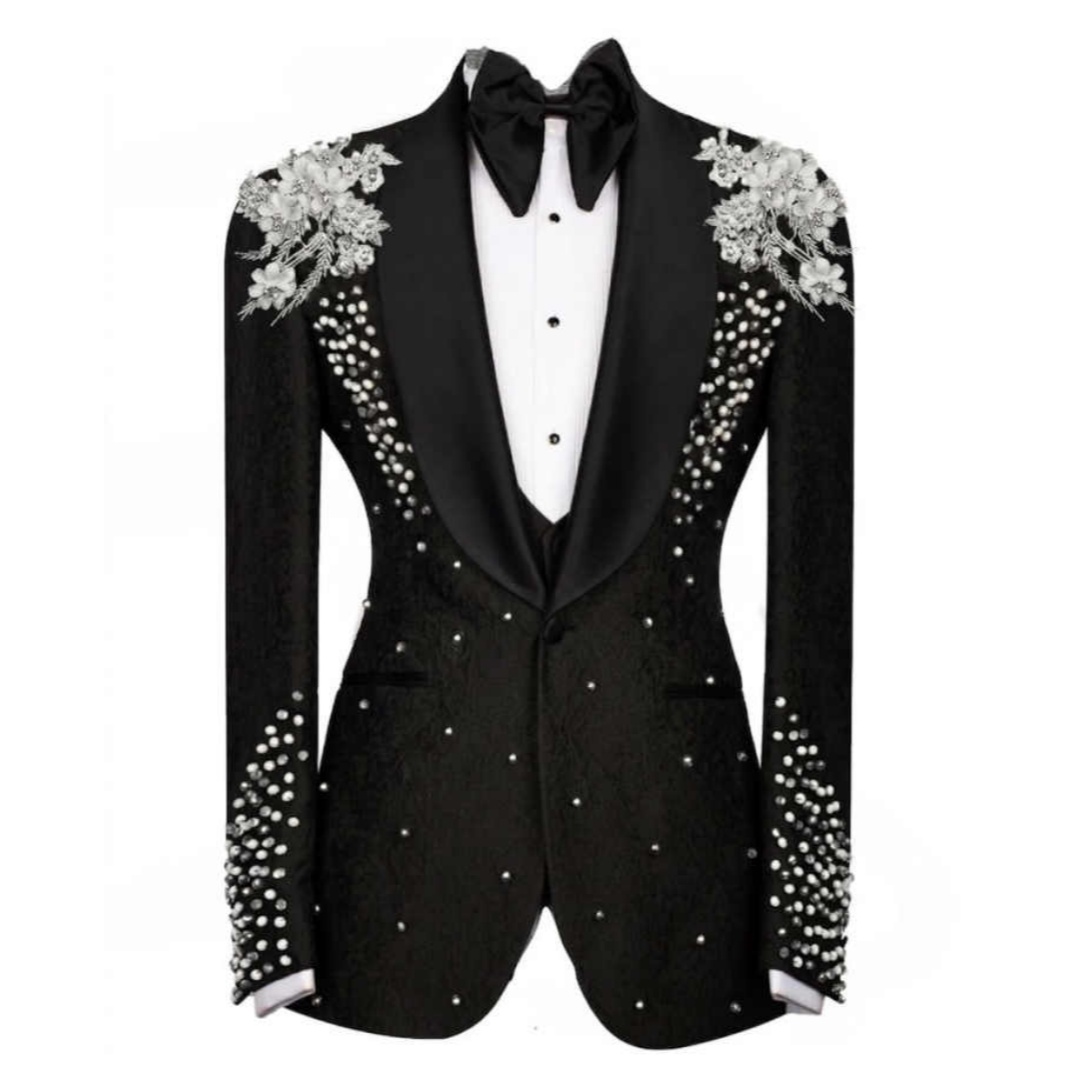 Sparkly Crystals Suit For Men  - Men'S Formal Dinner Wear review and price