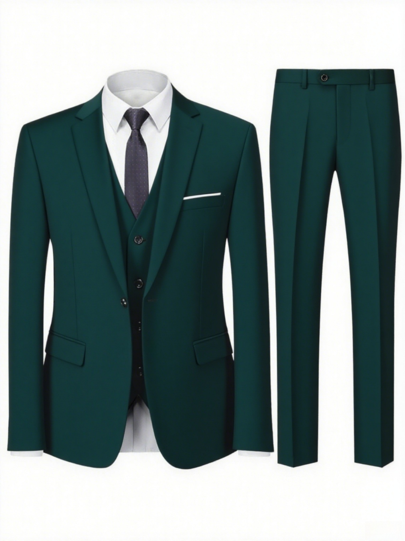 2pcs Men's All-Season Suit Set - Men'S Formal Dinner Wear review and price