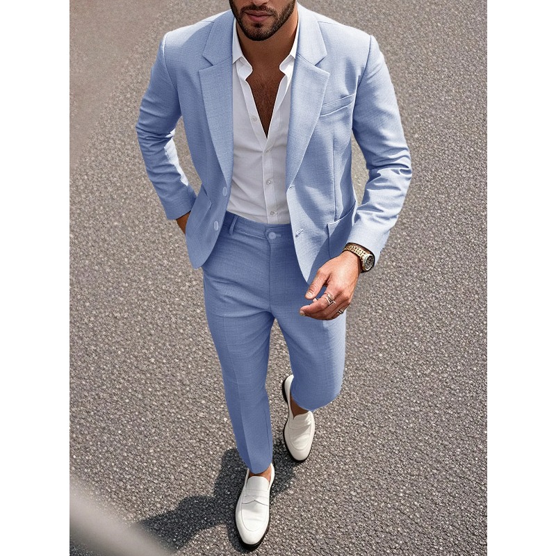 Business Men's Solid Color Sui - Men'S Formal Dinner Wear review and price