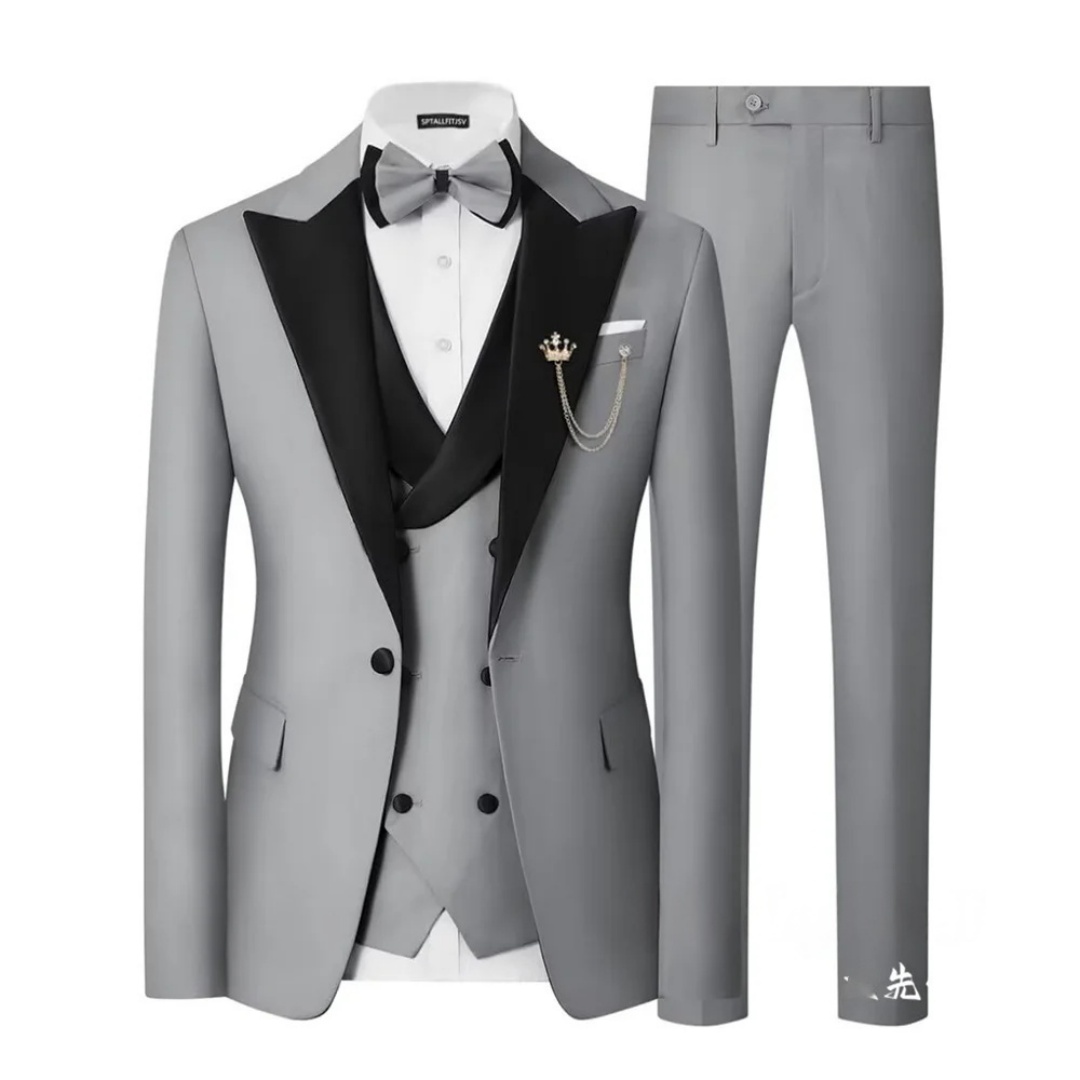 Men's Slim Fit 3 Piece Tuxedo  - Men'S Formal Dinner Wear review and price