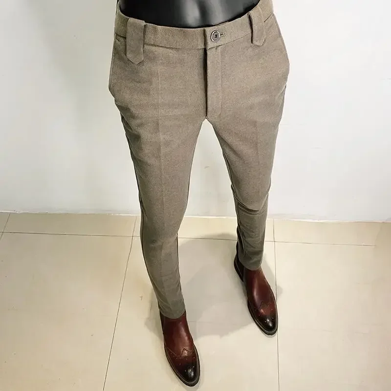 Autumn Winter Thickened Woolen - Men'S Formal Wear In Winter review and price