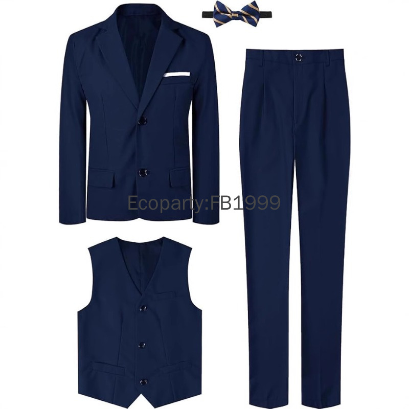 4pcs Suit for Kids Boys Weddin - Formal Wear For Men Kids review and price