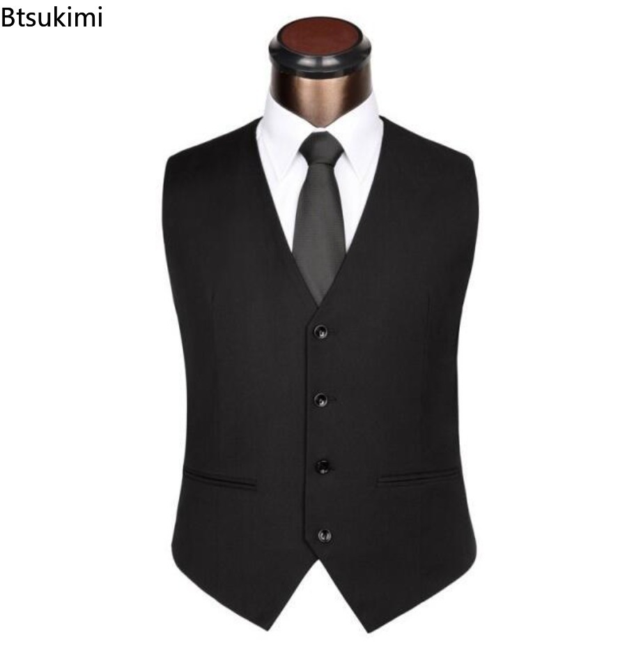 S-6XL Plus Size Men's Korean S - Men Formal Wear Vest review and price