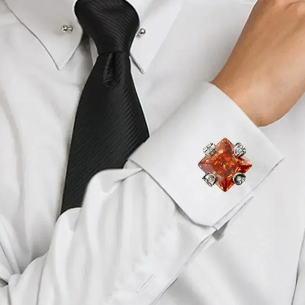 New Men's Luxury Rhinestone Cu - Men'S Formal Wear Jewelry review and price