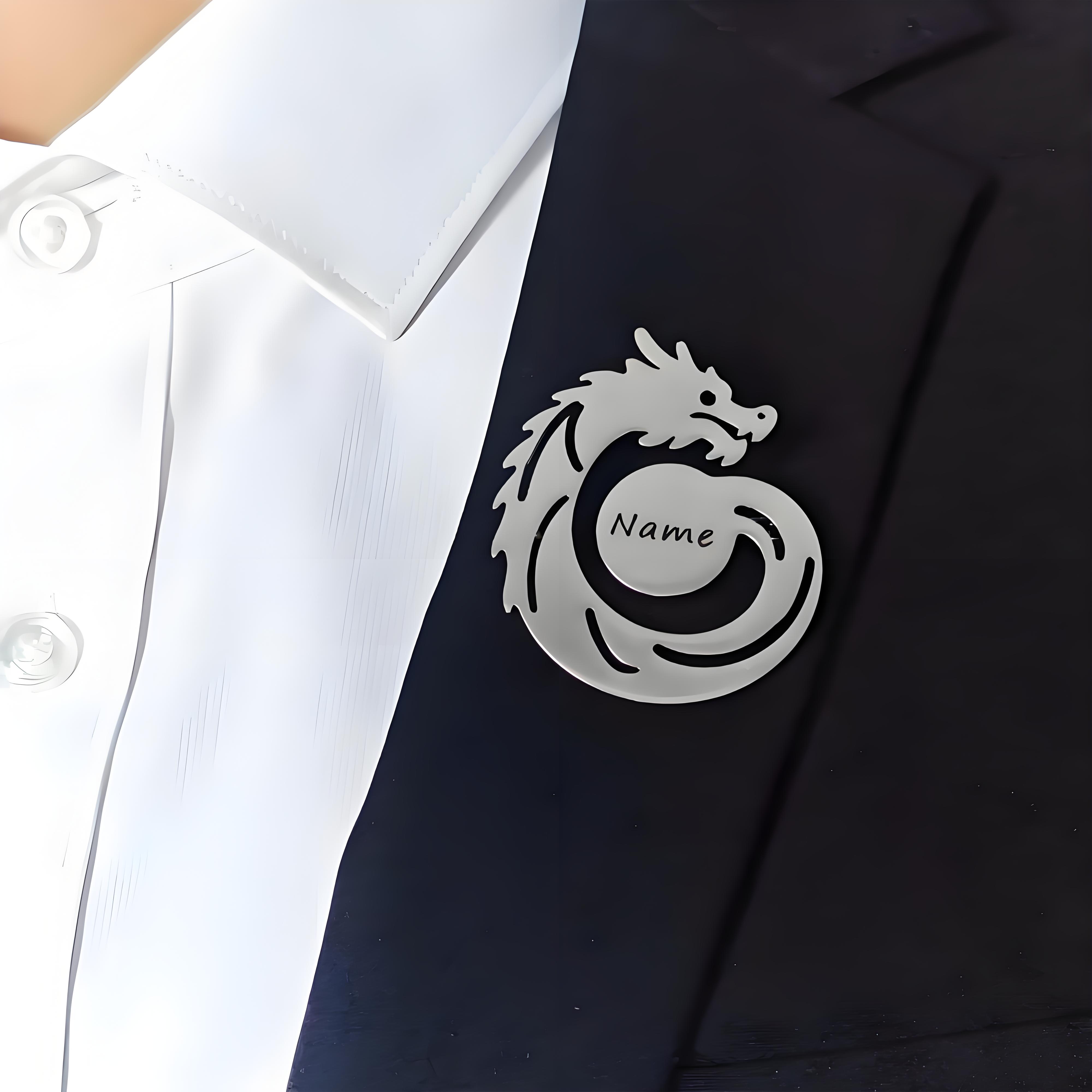 Custom Name Dragon Brooch, Per - Men'S Formal Wear Jewelry review and price