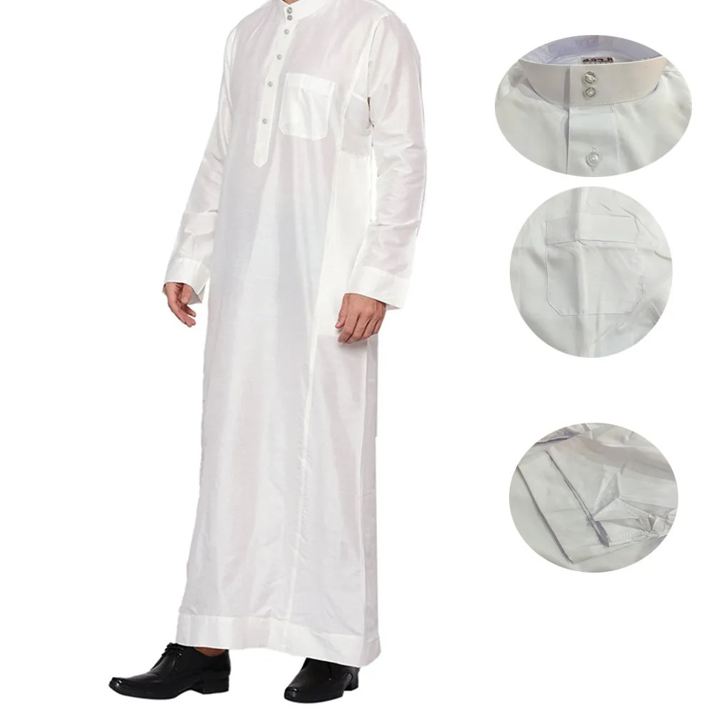 Mens Polyester Qatari Thobe St - Men Formal Wear Dubai review and price
