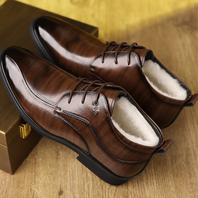 Men's Winter Leather Shoes Vel - Men'S Formal Wear In Winter review and price