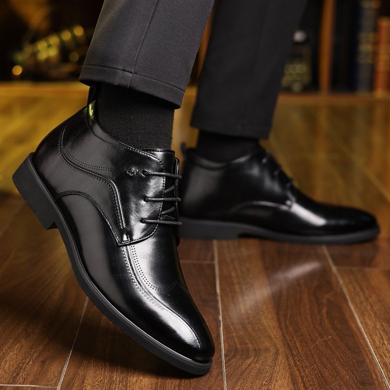Men's Winter Leather Shoes Vel - Men'S Formal Wear In Winter review and price